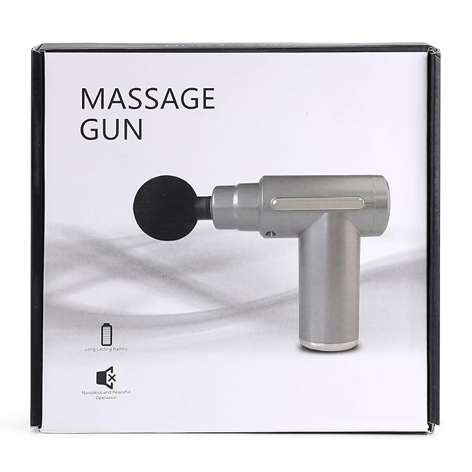 Akiara Cordless Deep Tissue Massager - 6-Speed Pain Relief for Neck, Back, & More