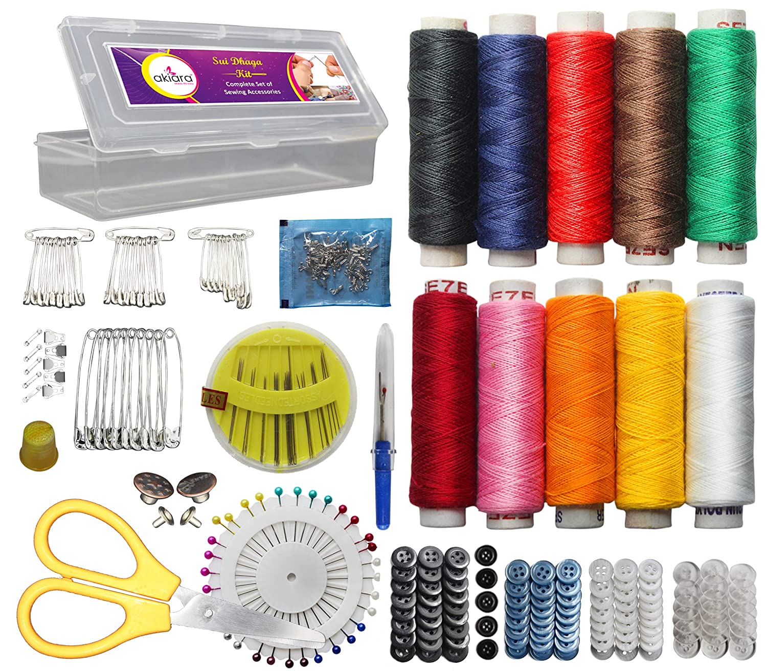 Premium Travel Mini Sewing Kit for Home