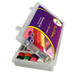 Multicolored 10 Threads & Refilled Bobbins Box with Thread Opener, Measuring Tape