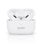 Akiara Wireless Earbuds Bluetooth 5.3 | ENC Noise Cancelling TWS Earphones with Mic | 40H Playtime, Fast Charging Case, Deep Bass, Touch Control, IPX5 Waterproof – White
