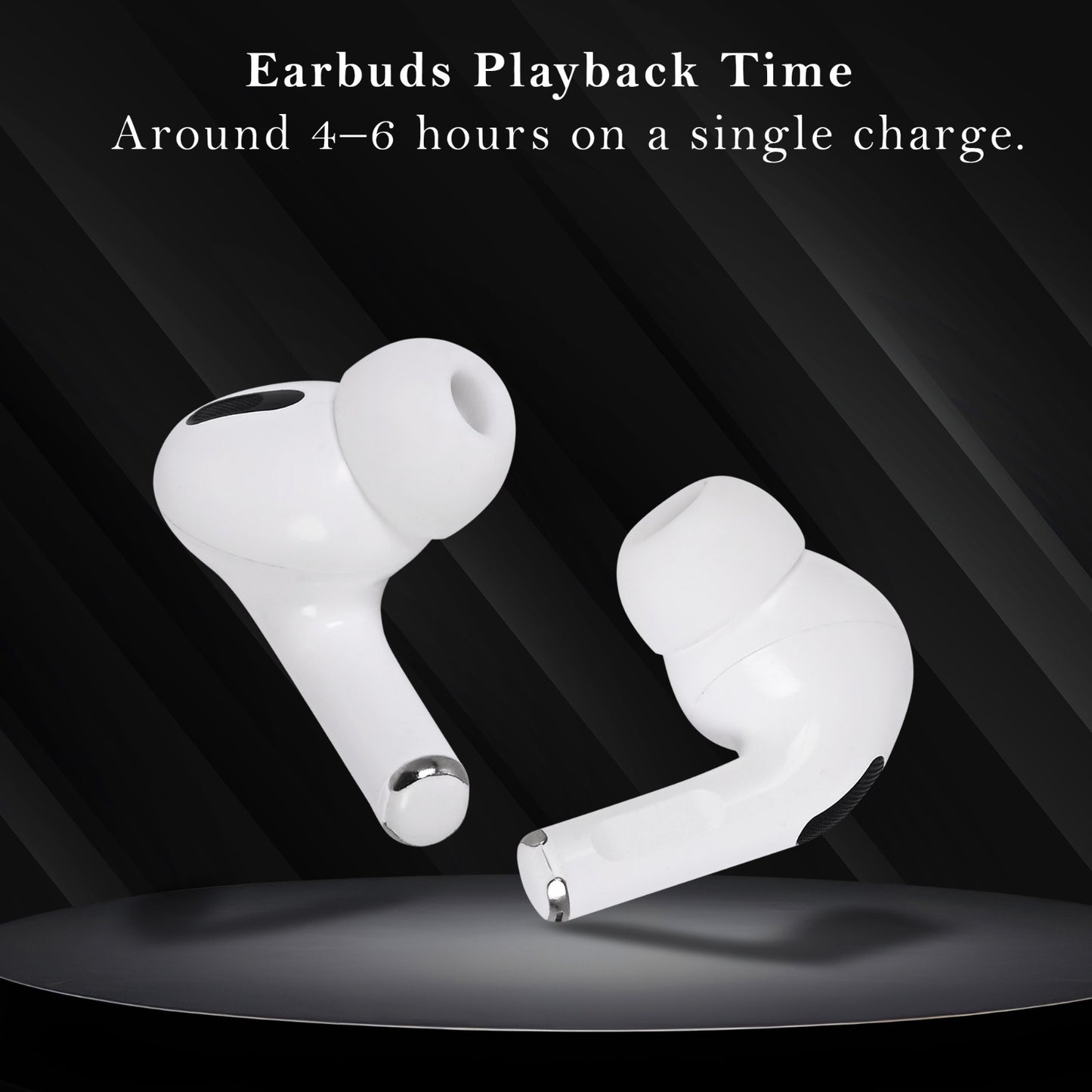 Akiara Wireless Earbuds Bluetooth 5.3 | ENC Noise Cancelling TWS Earphones with Mic | 40H Playtime, Fast Charging Case, Deep Bass, Touch Control, IPX5 Waterproof – White