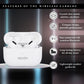 Akiara Wireless Earbuds Bluetooth 5.3 | ENC Noise Cancelling TWS Earphones with Mic | 40H Playtime, Fast Charging Case, Deep Bass, Touch Control, IPX5 Waterproof – White