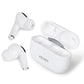 Akiara Wireless Earbuds Bluetooth 5.3 | ENC Noise Cancelling TWS Earphones with Mic | 40H Playtime, Fast Charging Case, Deep Bass, Touch Control, IPX5 Waterproof – White